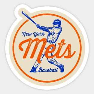 Vintage Mets Sticker